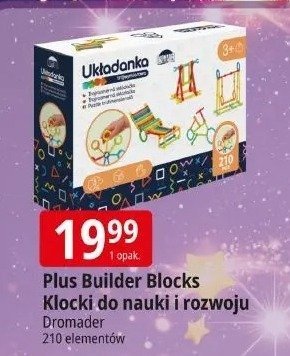 Klocki Plus Builder Blocks Klocki do nauki i rozwoju promocja w Leclerc