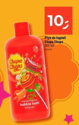 Płyn do kąpieli Chupa Chups Watermelon Bubble Bath 500 ml promocja w Dealz