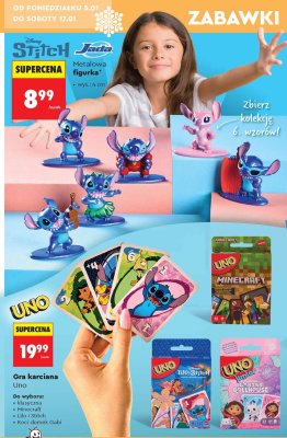 Metalowa figurka Disney Stitch Jada wys. 4 cm promocja w Biedronka