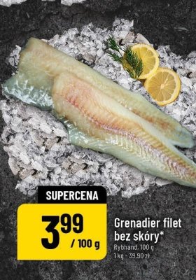 Grenadier filet bez skóry promocja w POLOmarket