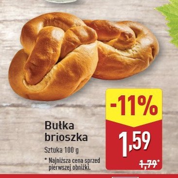 Bułka brioszka promocja w Aldi