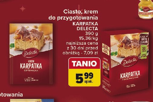 Karpatka Delecta promocja w Carrefour