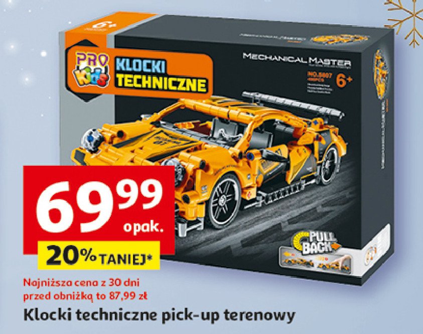 Klocki techniczne Pro kids promocja