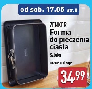Forma do mięs i ciast Zenker fackelmann promocja w Aldi