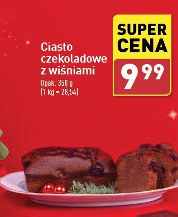 Ciasto czekoladowe z wiśnią promocja