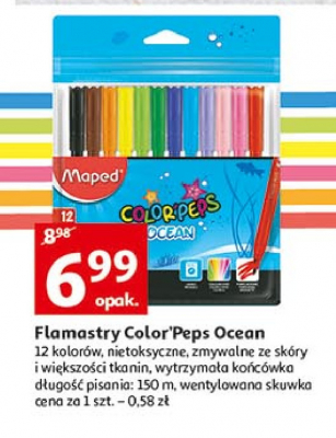 Flamastry ocean Maped colorpeps promocja