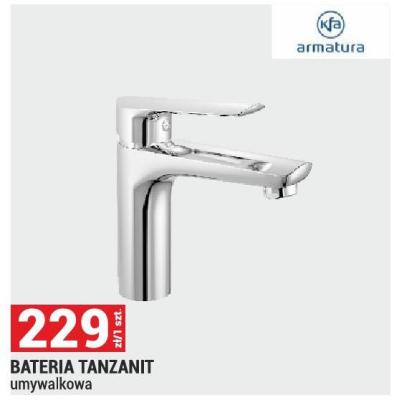 Bateria TANZANIT umywalkowa promocja w Merkury Market