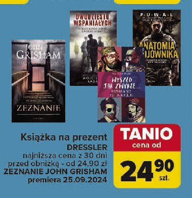 John grisham - zeznanie promocja