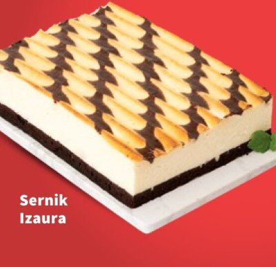 Sernik Izaura promocja w Intermarche
