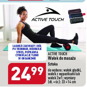 Wa艂ek do masa偶u z wypustkami Active touch promocja