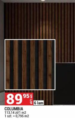 Lamele akustyczne Columbia promocja w Merkury Market