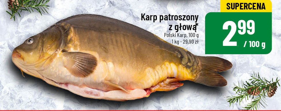 Karp patroszony promocja