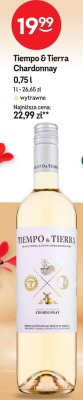 Wino Tiempo & Tierra Chardonnay 0,75 l promocja w Żabka
