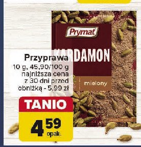 Kardamon mielony Prymat promocja