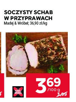 Schab soczysty w przyprawach Madej & wróbel promocja w Stokrotka