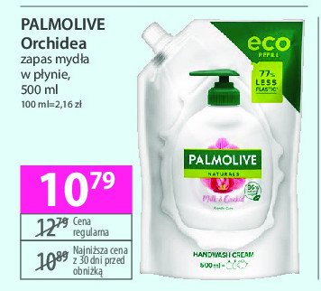 Mydło w płynie milk & orchid - zapas Palmolive naturals promocja