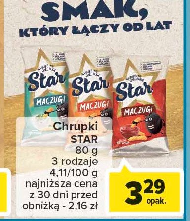 Chrupki maczugi ser Star promocja