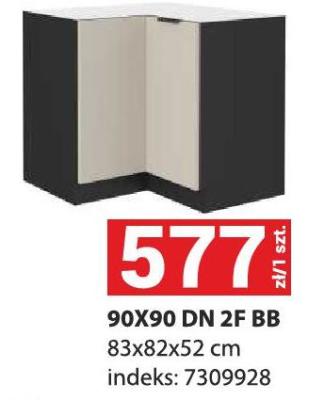 Szafka kuchenna 90X90 DN 2F BB promocja w Merkury Market