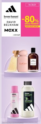 Kosmetyki Bruno Banani, David Beckham, Mexx drugi -80% promocja w Hebe