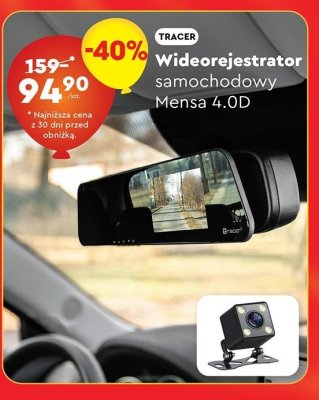 Wideorejestrator mensa Tracer promocja