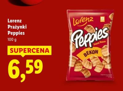 Prażynki Lorenz Peppies Bekon promocja w Lidl