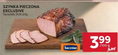 Szynka pieczona Exclusive Tarczyński promocja w Stokrotka