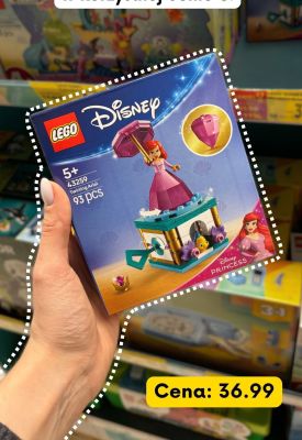 Zestaw klocków Disney Princess Twirling Ariel 43259 promocja w Kaufland