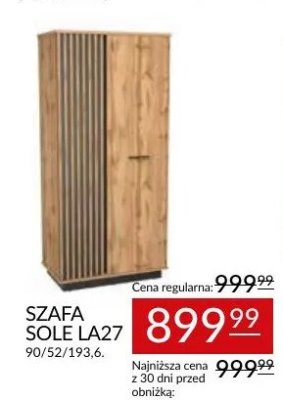 SZAFA SOLE LA27 promocja w Abra Meble