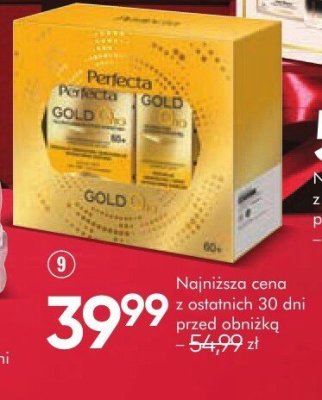 Zestaw kosmetyków PERFECTA GOLD Q10 promocja w Super-Pharm