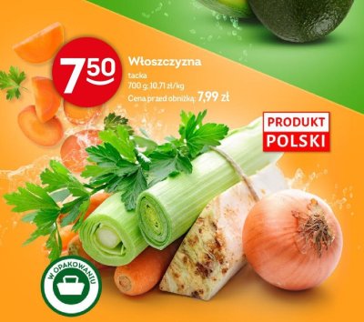 Włoszczyzna tacka promocja w Żabka