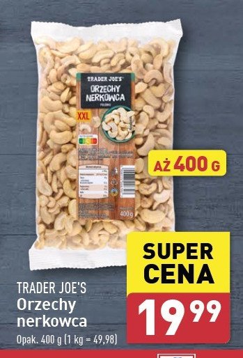 Orzechy nerkowca Trader joe's promocja