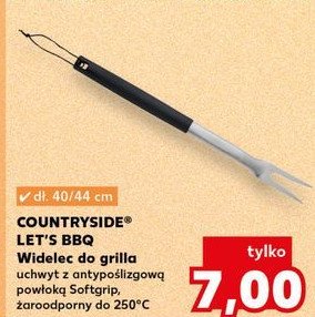 Widelec do grilla COUNTRYSIDE promocja w Kaufland