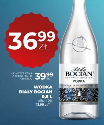 Wódka Biały Bocian 0,5L promocja w Duży Ben