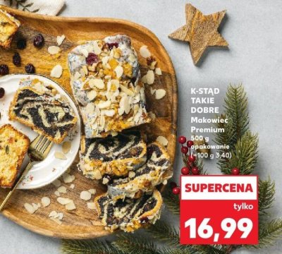 Makowiec Premium  promocja w Kaufland