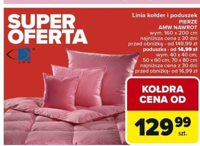 Poduszka  promocja w Carrefour