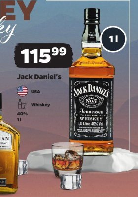 Whisky Jack Daniel's promocja w Netto