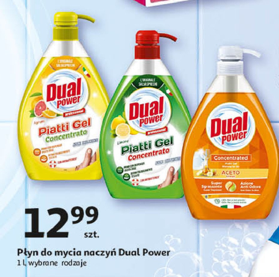 Płyn do naczyń cytrusy DUAL POWER promocja