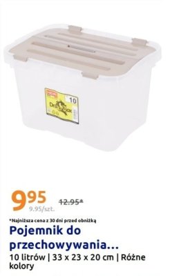 Pojemnik do przechowywania 10 litrów promocja w Action