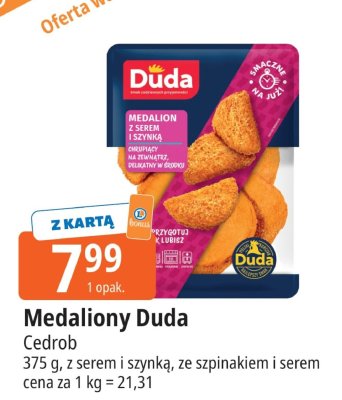 Medaliony Duda Cedrob promocja w Leclerc
