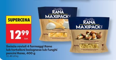 Świeże ravioli 4 formaggi 400 g promocja w Biedronka