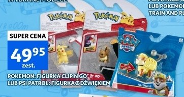 Figurka pokemon clip n go ORBICO promocja
