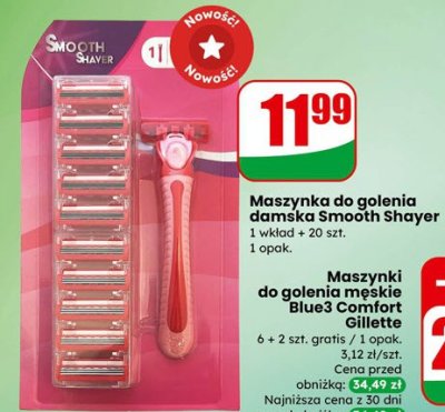 Maszynka do golenia damska Smooth Shaver promocja w Dino