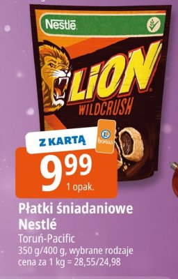 Płatki śniadaniowe Nestlé Toruń-Pacific promocja w Leclerc