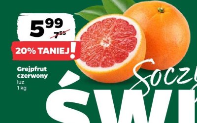Grejpfrut czerwony promocja w Netto