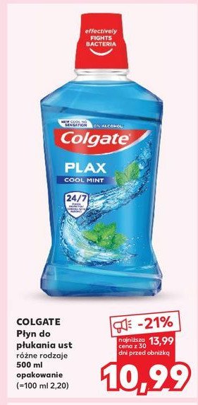 Płyn do ust cool mint Colgate plax promocja