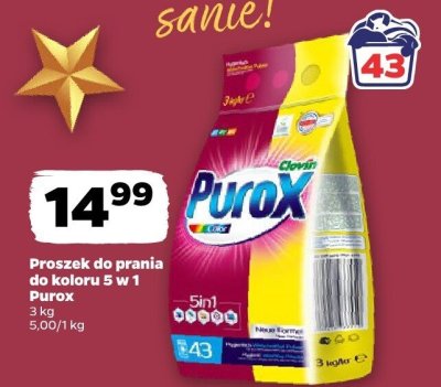 Proszek do prania do koloru 5 w 1  promocja w Netto