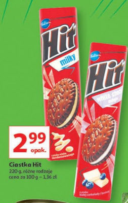 Ciastka milky Hit Hit bahlsen promocja