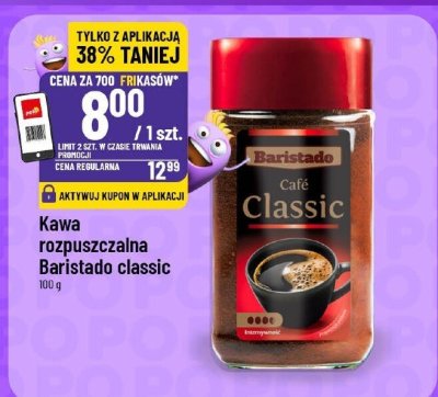 Kawa rozpuszczalna Baristado classic promocja w POLOmarket