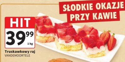 Truskawkowy raj Vandemoortele promocja w Intermarche