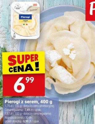Pierogi z serem, 400 g promocja w Twój Market